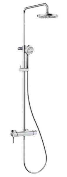 Душевая стойка Kludi Logo Dual shower system хром 6808505-00